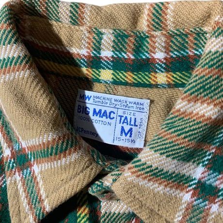 1970's BIG MAC LS HEAVY NEL SHIRT
