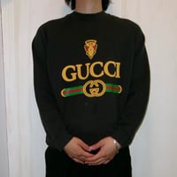 1990's FRUIT OF THE LOOM "Bootleg GUCCI SWEAT