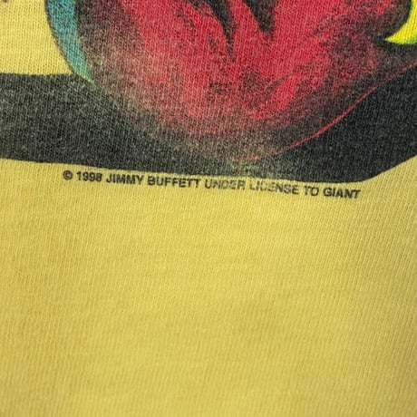 1998s anvil JIMMY BUFFETT TOUR TEE