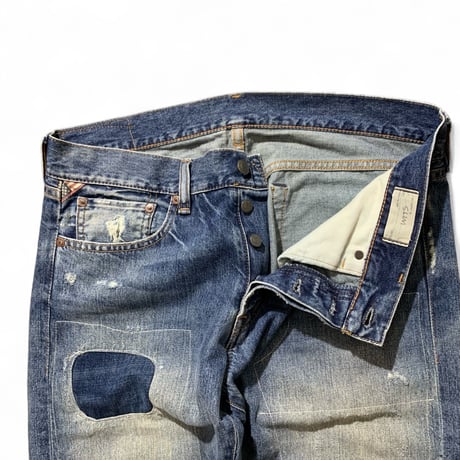 00's Denim&Supply Ralph Lauren 33 Denim Pants リペア加工