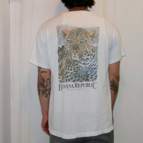 1990's BANANA REPUBLIC Pocket t-shirts