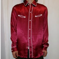 DEADSTOCK 16SS Supreme Satin Western Shirts