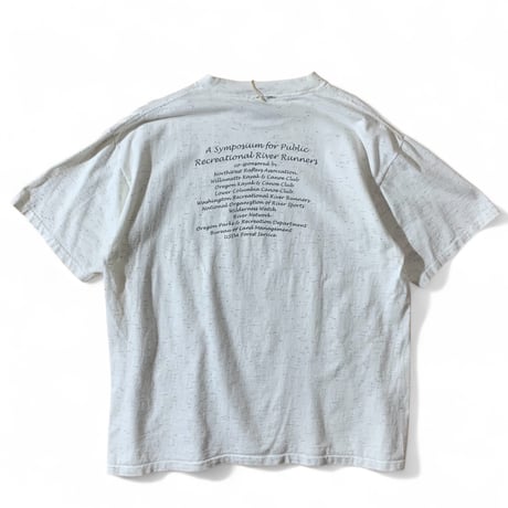 90's ONEITA (L) made in usa "River Runner" Tシャツ