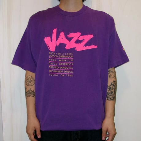 1990's FRUIT OF THE LOOM "JAZZ ON GREENWOOD"