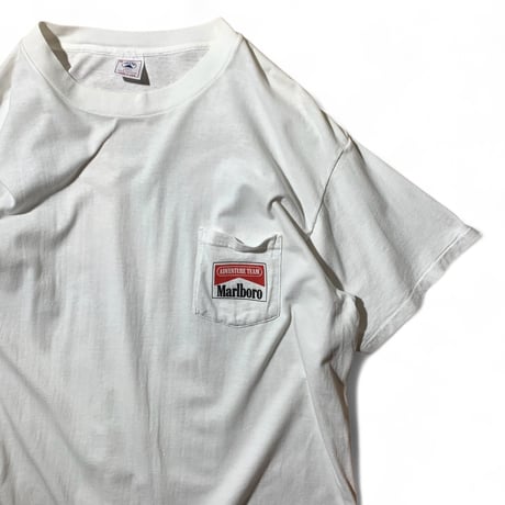 90's Delta (XL) Marlboro Pocket T-Shirts White USA製