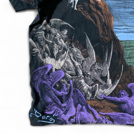 Online限定販売⚫︎ 1994 LIQUID BLUE (L) " Gustave Dore " Tシャツ USA製