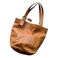 old Coach Leather Tote Bag