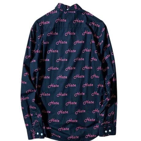 Supreme "Hate" LS SHIRTS