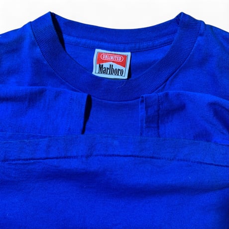 90's Marlboro (one size) Pocket T-Shirts USA製 Blue