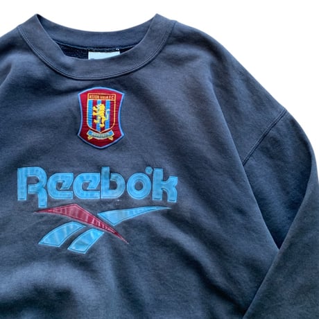 90's Reebok ASTON VILA FC LS SWEAT