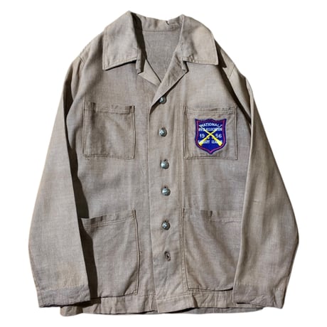 1950's UNKNOWN Brown Denim Jacket