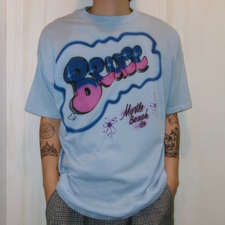 1990's Platinum T.S  "AIR BRUSH"  T-shirt