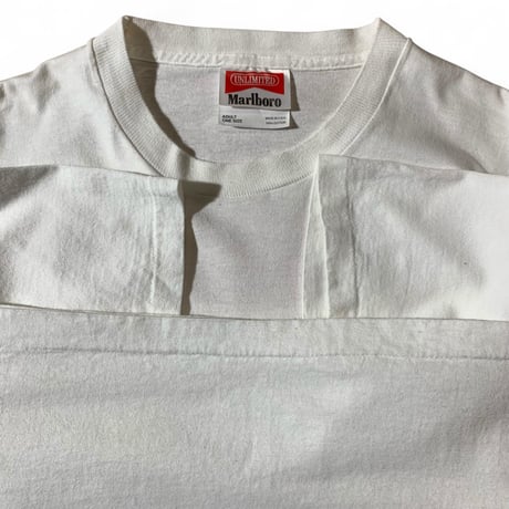 90's Marlboro (one size) T-Shirts 白 USA製