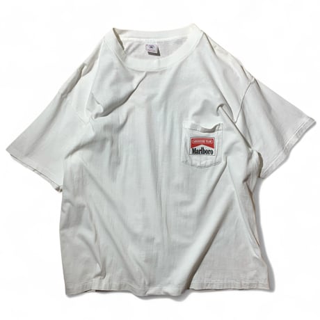 90's Delta (XL) Marlboro Pocket T-Shirts White USA製