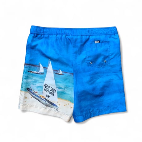 90's Polo Sport Ralph Lauren (L) Swin Shorts Nylon