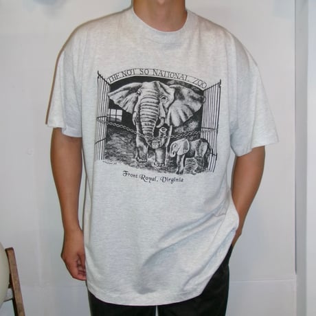 1990s BEST FRUIT OF THE LOOM "THE NOT SO NATIONAL ZOO"