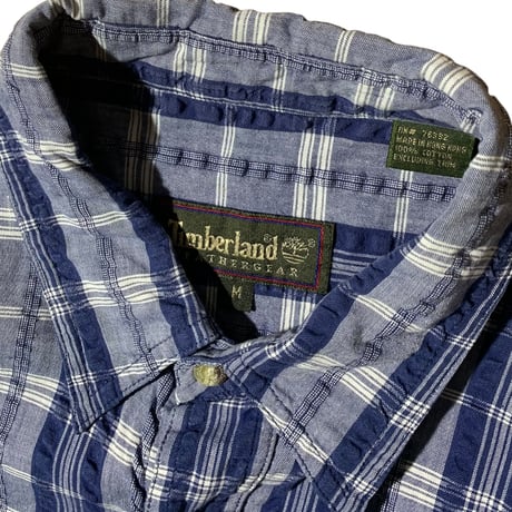 1990's Timberland check shirt