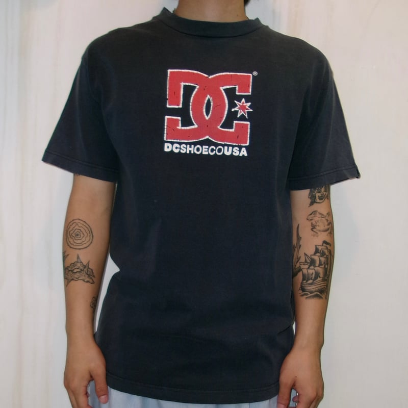 DC ナイロンTシャツ DC SHOES tシャツ 24 TECH JERSEY TEAM/DC速乾UVカットテック系