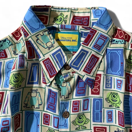 Reyn Spooner / Monsters inc (M) Rayon Hawaiian Shirts