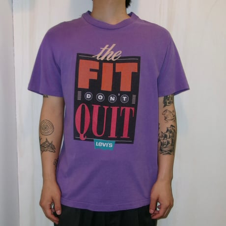 1990'S Levi's "the FIT DONT QUIT" made in usa