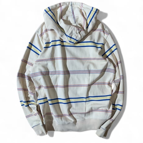 2009 Supreme (L) Cotton Zip Up Hoodie Border Natural