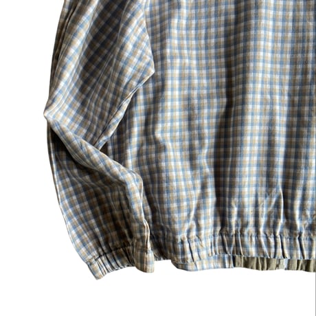 1980S Eddie Bauer Size:M Gingham Check Jacket チンスト付