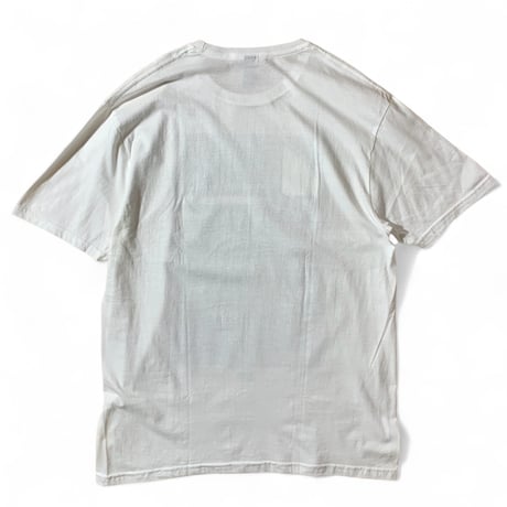 new GILDAN (L) OASIS T-SHIRTS BAND TEE WHITE