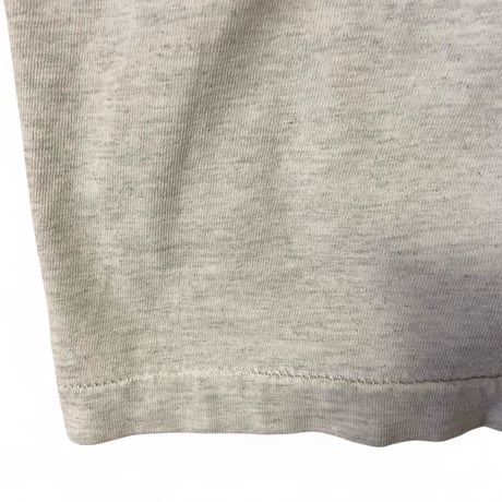 90's Fruit of the loom (XL) ADVISORY T-Shirts Hip Hop Grey