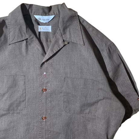 1970's Mr. California Open Collar Shirt