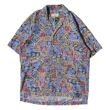 1980's L.L.Bean cotton Hawaiian shirt