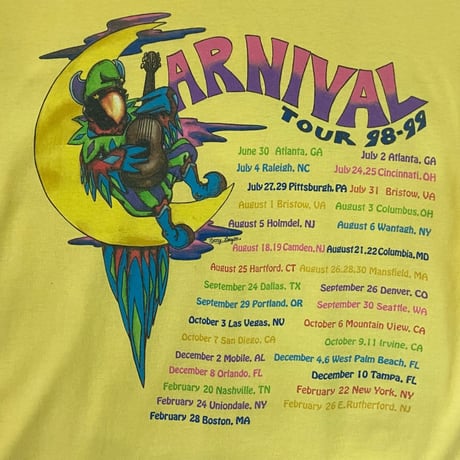 1998s anvil JIMMY BUFFETT TOUR TEE