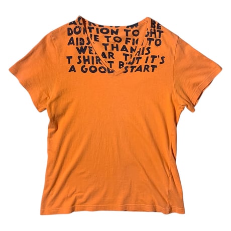 2000's MAISON MARTIN MARGIELA AIDS TEE