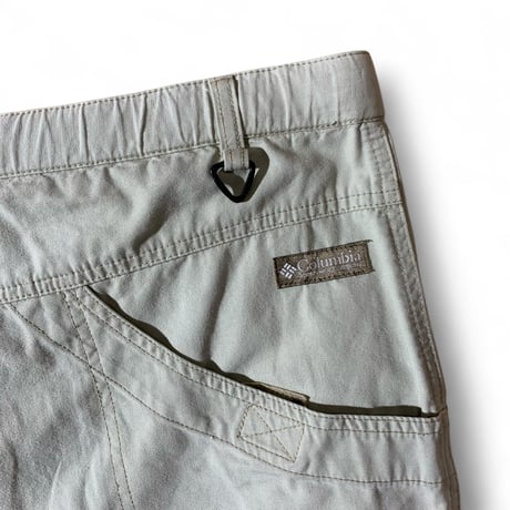 90's Columbia (M) Cotton Short Pants Beige