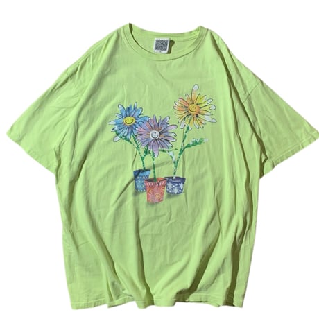 1990's MAZE Flower t-shirt