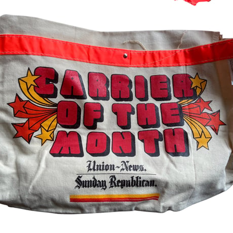 1980's Deadstock "Union News" News Papper Bag