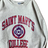 1990's Champion Reverse weave "St.Mary's" USA製