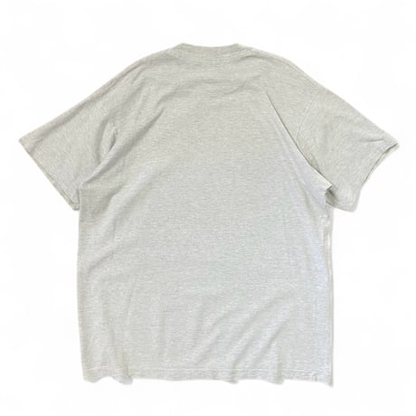 90's Fruit of the loom (XL) ADVISORY T-Shirts Hip Hop Grey