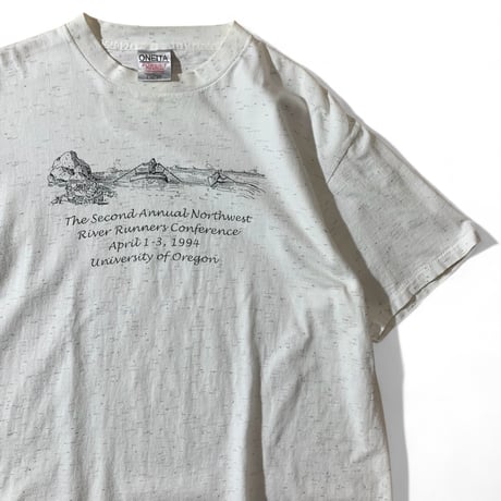 90's ONEITA (L) made in usa "River Runner" Tシャツ