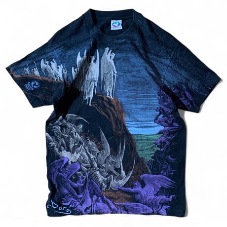 Online限定販売⚫︎ 1994 LIQUID BLUE (L) " Gustave Dore " Tシャツ USA製