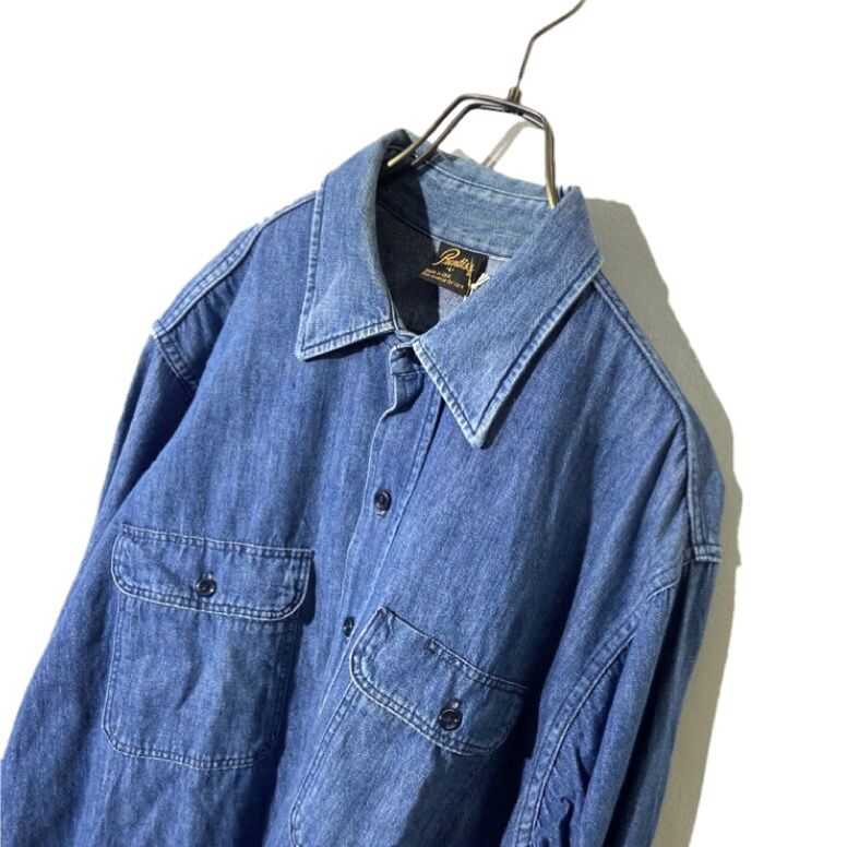 Prentiss 襟コーデュロイ ダンガリーシャツ USA製 USED