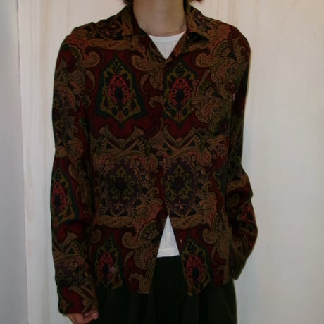 2015AW Supreme LS Paisley Shirts