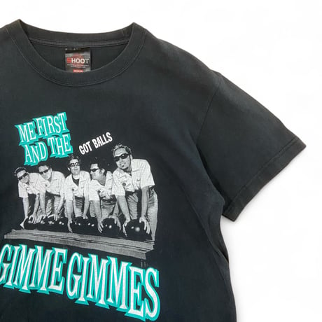 00's SHOOT (M) ME FIRST AND THE GIMME GIMMES Tシャツ BLACK