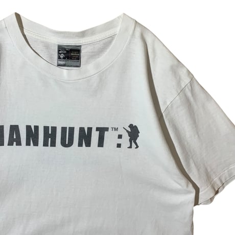 90's bape "MANHUNT" Tee