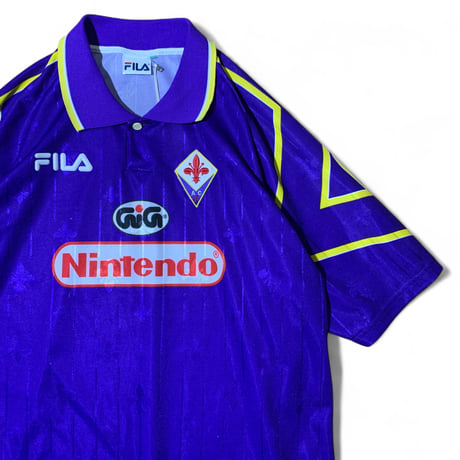 Fila Fiorentina Soccer Shirts Nintendo
