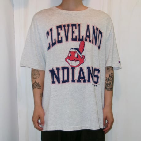 1990's champion "INDIANS" TEE