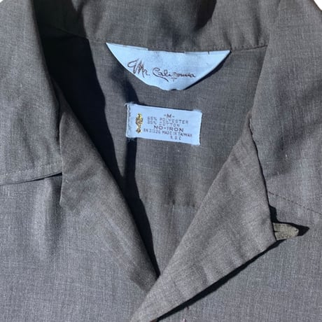 1970's Mr. California Open Collar Shirt
