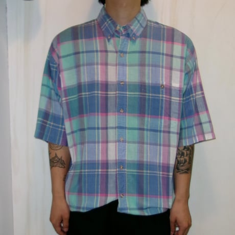 1980's Eddie Bauer check shirt