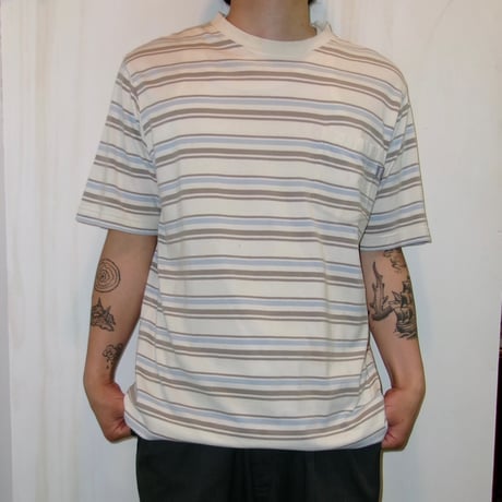 stussy border tee made in usa