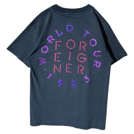 1990's FOREIGNER WOLD TOUR T-SHIRT