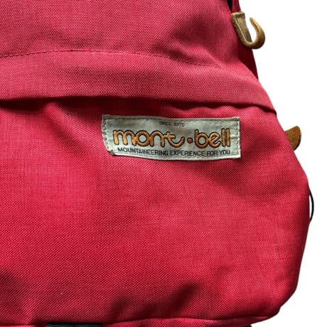 mont bell backpack red